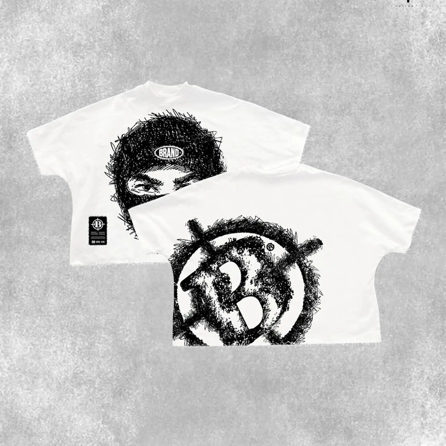B-Star Tee – White T-Shirt - Image 16
