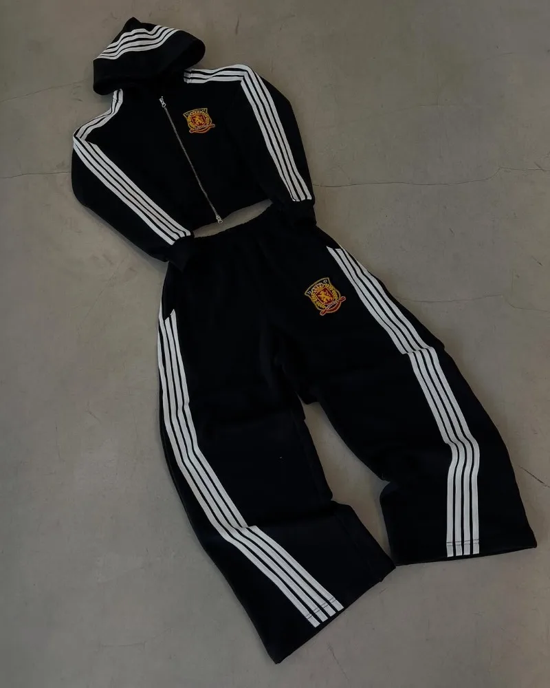 Europa Tracksuit – Black Co-ords & Sets - Image 3