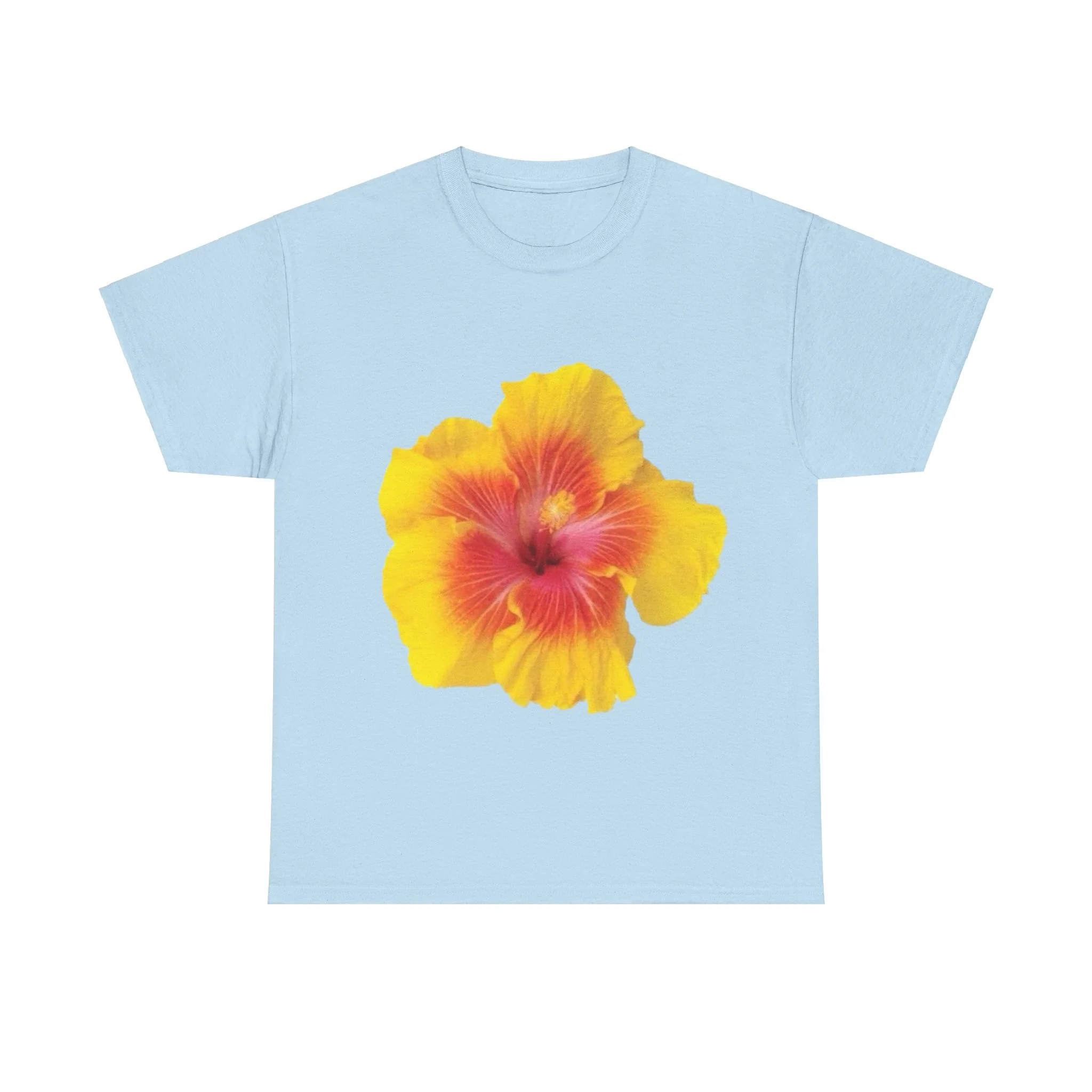 Yellow Flower Tee – T-Shirt - Image 10