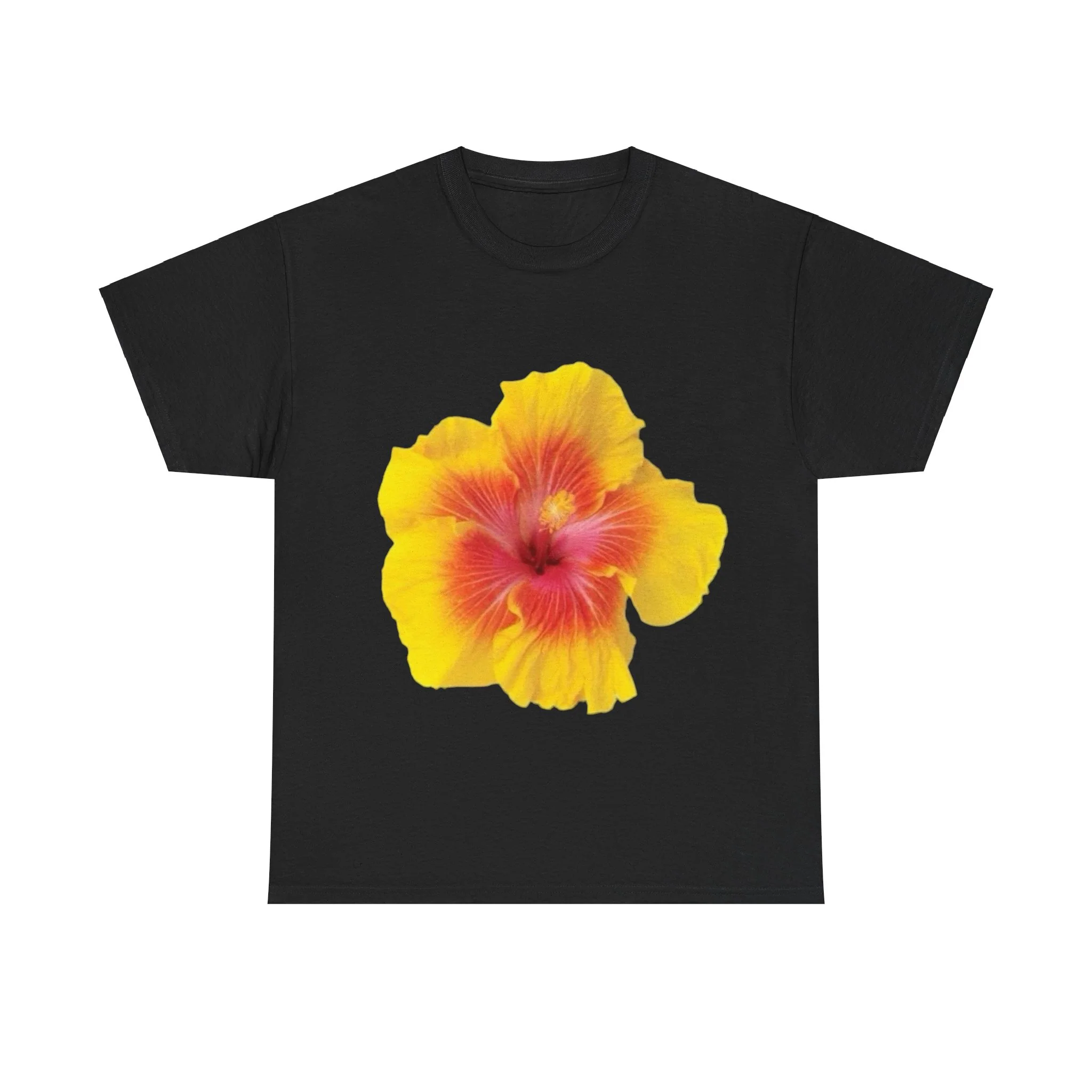 Yellow Flower Tee – T-Shirt - Image 14