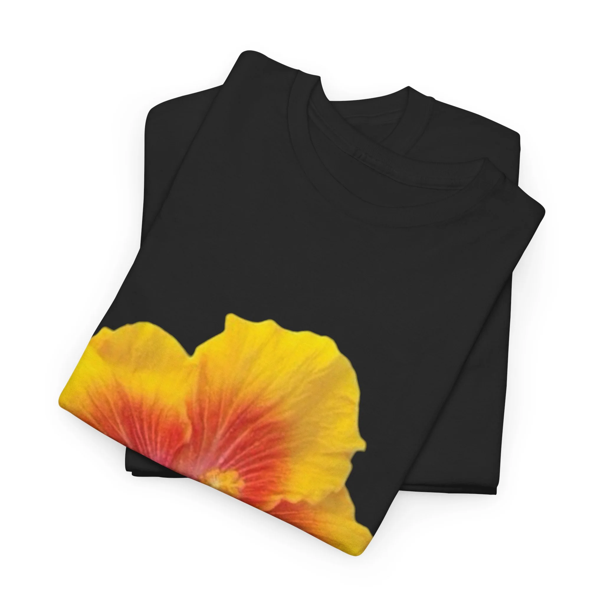 Yellow Flower Tee – T-Shirt - Image 8