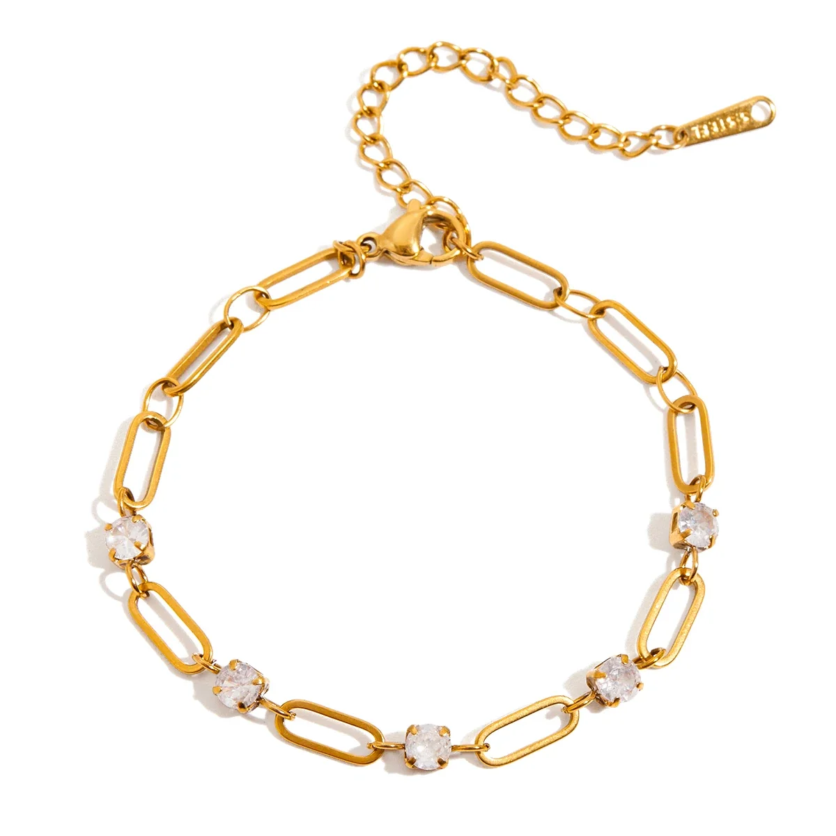 18K Gold Color Plated Stainless Steel Chain – Necklaces