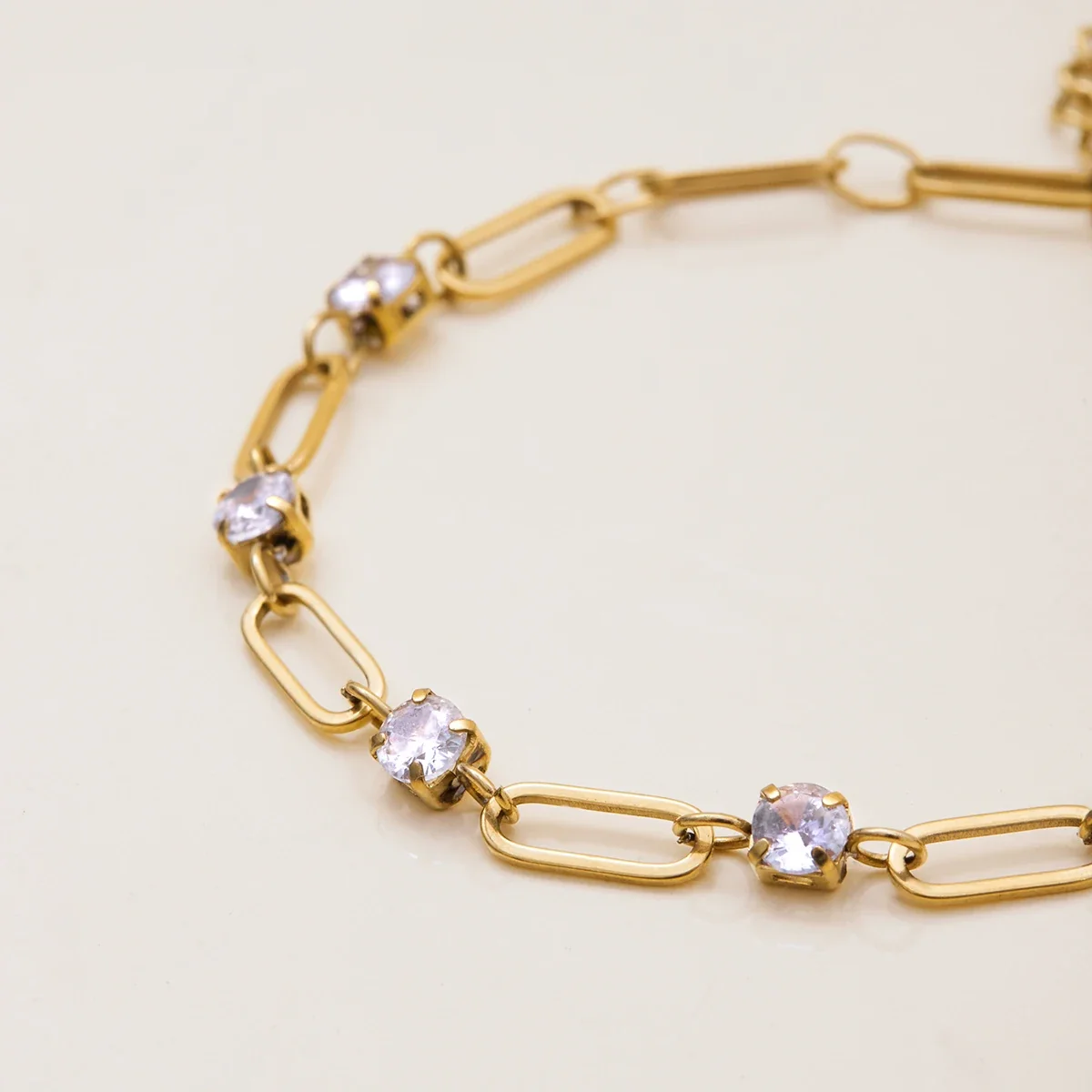 18K Gold Color Plated Stainless Steel Chain – Necklaces - Image 4