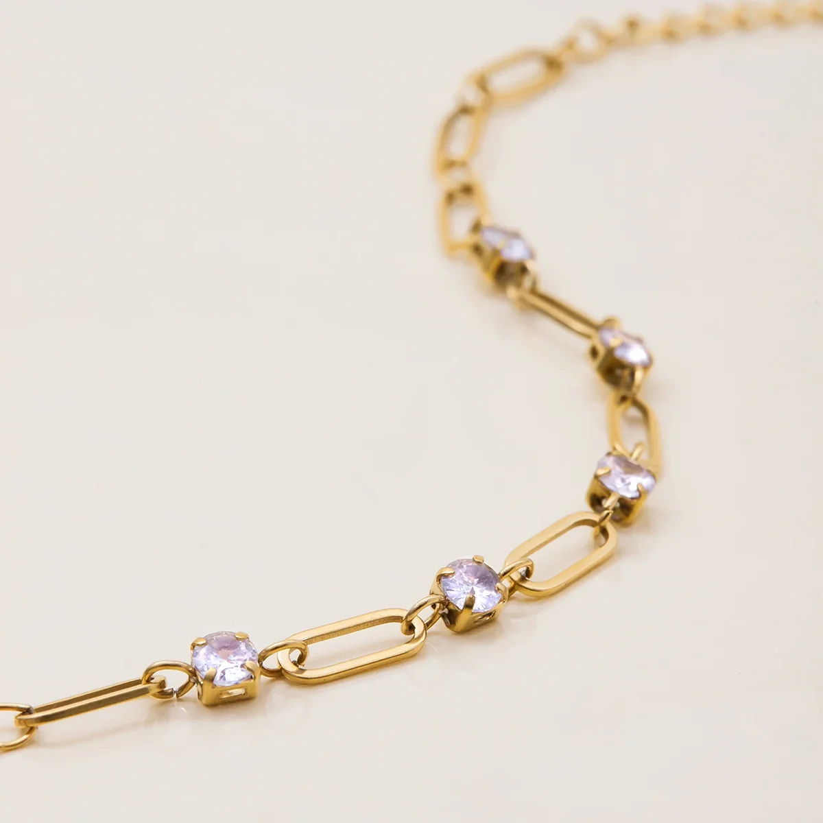 18K Gold Color Plated Stainless Steel Chain – Necklaces - Image 5